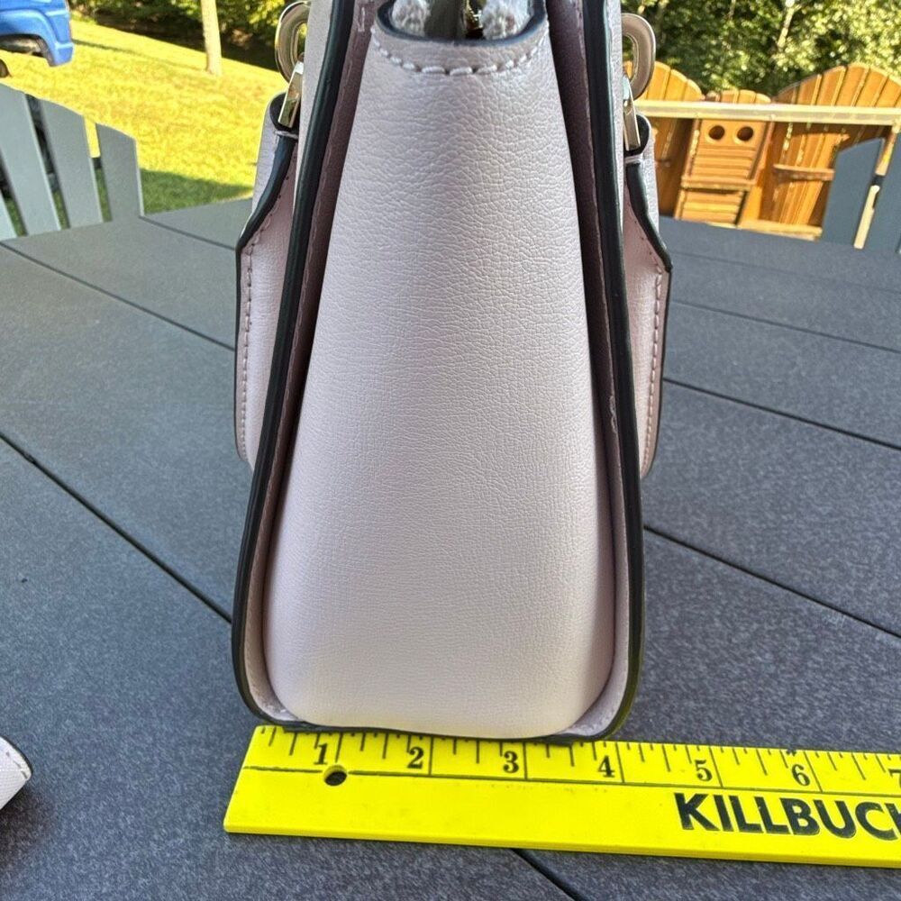 Michael Kors Selma top‎ handle bag pink card holder small wallet light pink - Picture 10 of 12